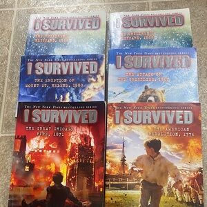 I Survived Historical Adventure Book Set - Blue and Red Covers